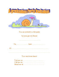 printable party invitations