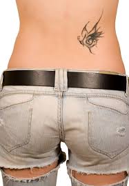 Butterfly Lower Back Tattoos-17