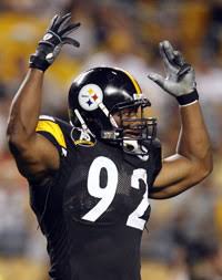 linebacker James Harrison