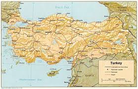 turkey map