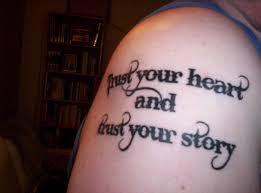 textual tattoo designs