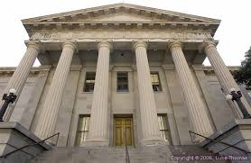 The old U.S. Mint building,