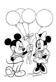 disney characters coloring pages