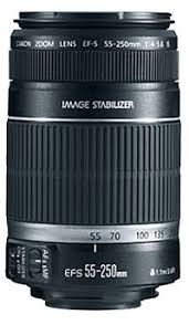 Canon EF-S 55-250mm f/4-5.6 IS Lens