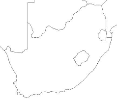 africa map outline