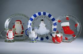 christmas plates