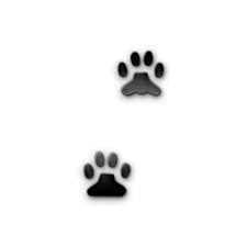 cat paw prints clip art