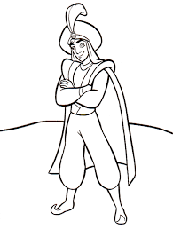 aladdin coloring pages