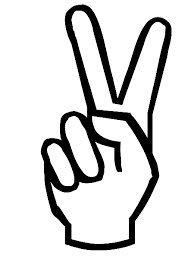 peace sign 1 Hello World!ahnsahnghong