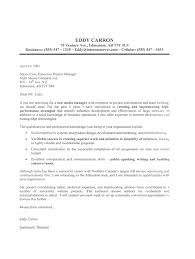 sample cover letter for job