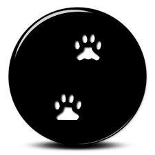 cat paw prints clip art