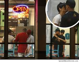 chris brown kissing ciara