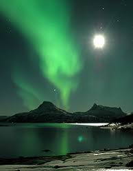 Northern lights over Tysfjord,