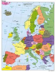 europe map countries