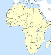 africa map outline