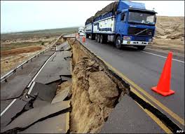 by the Peru earthquake.