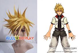 II Cosplay Roxas Wig