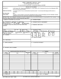 sample divorce papers