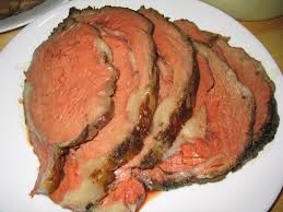 When slicing the roast,