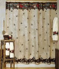 christmas shower curtains