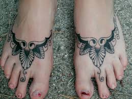 tattooed foot