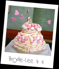 حلوى ............. خدود البنات ..........؟؟؟ Brodie-Lee_marshmallow_mountain_cake-1