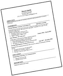 free resume example