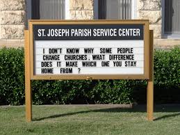 funny church signs