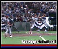 base umpire Don Denkinger