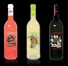 ed hardy rose wine