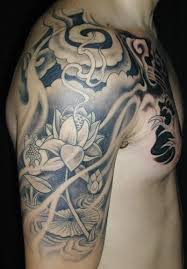 half sleeve tat