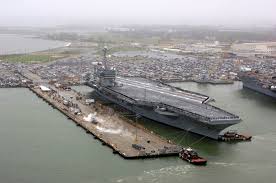 George Washington is departing