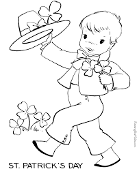 st patricks day coloring sheets