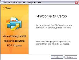 foxit pdf creator