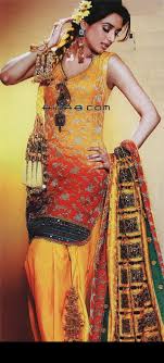 bridal mehndi dress
