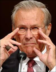 Donald Rumsfeld titled,