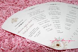 wedding programs designs