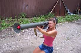 make paintball rocket launcher