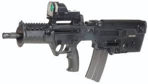 assault rifles