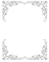 wedding clipart borders