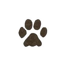 cat paw prints clip art