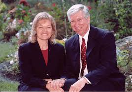 Peg and Myles Brand.