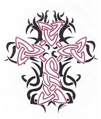 tribal celtic cross