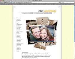 sample wedding websites