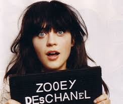 Zooey Deschanel no clothes