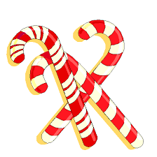 candy cane clipart