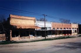 Down town Rice, Texas.