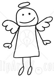 cute angel clip art