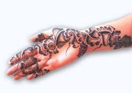 black mehndi designs