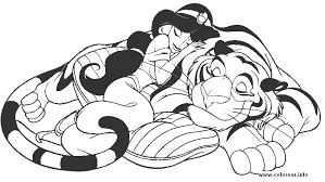 aladdin coloring pages